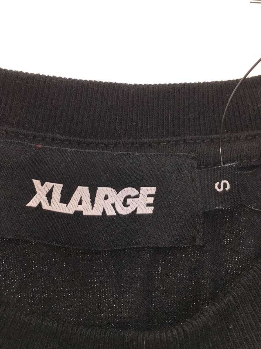 X-LARGE◆Tシャツ/S/コットン/BLK_画像3
