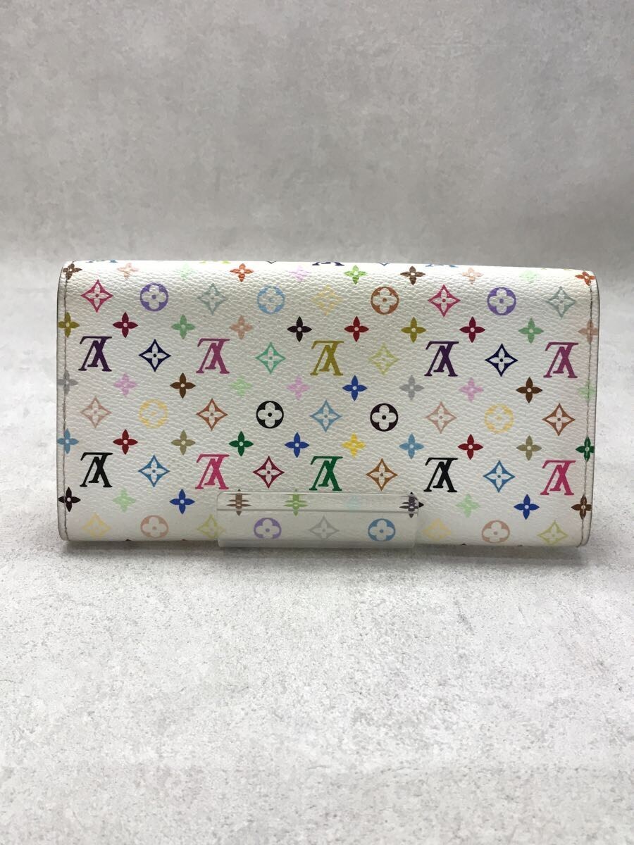 LOUIS VUITTON◆ポルト・フォイユ・サラ_モノグラム・マルチカラー_マルチカラー/PVC/マルチカラー/総柄/M60272