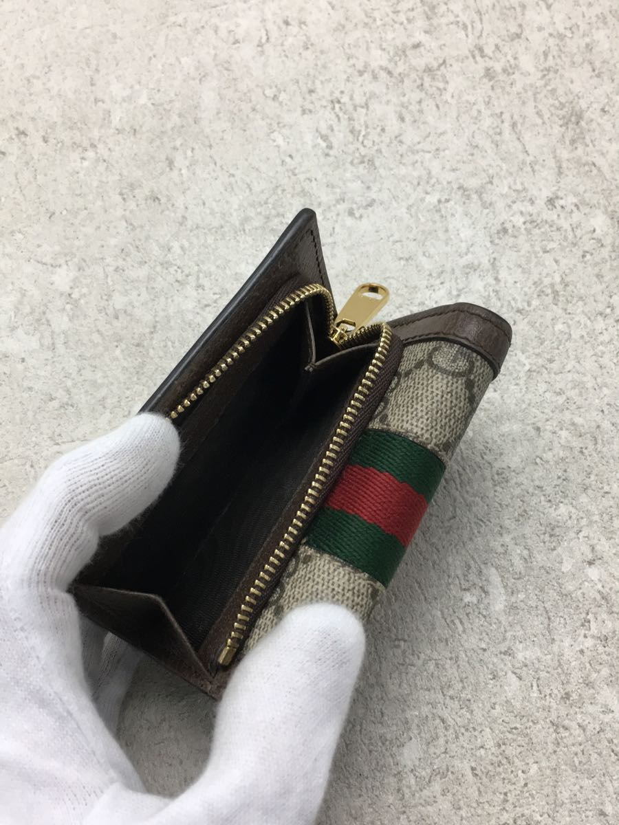 GUCCI◇3つ折り財布/PVC/レディース/644334・534563/オフィディア