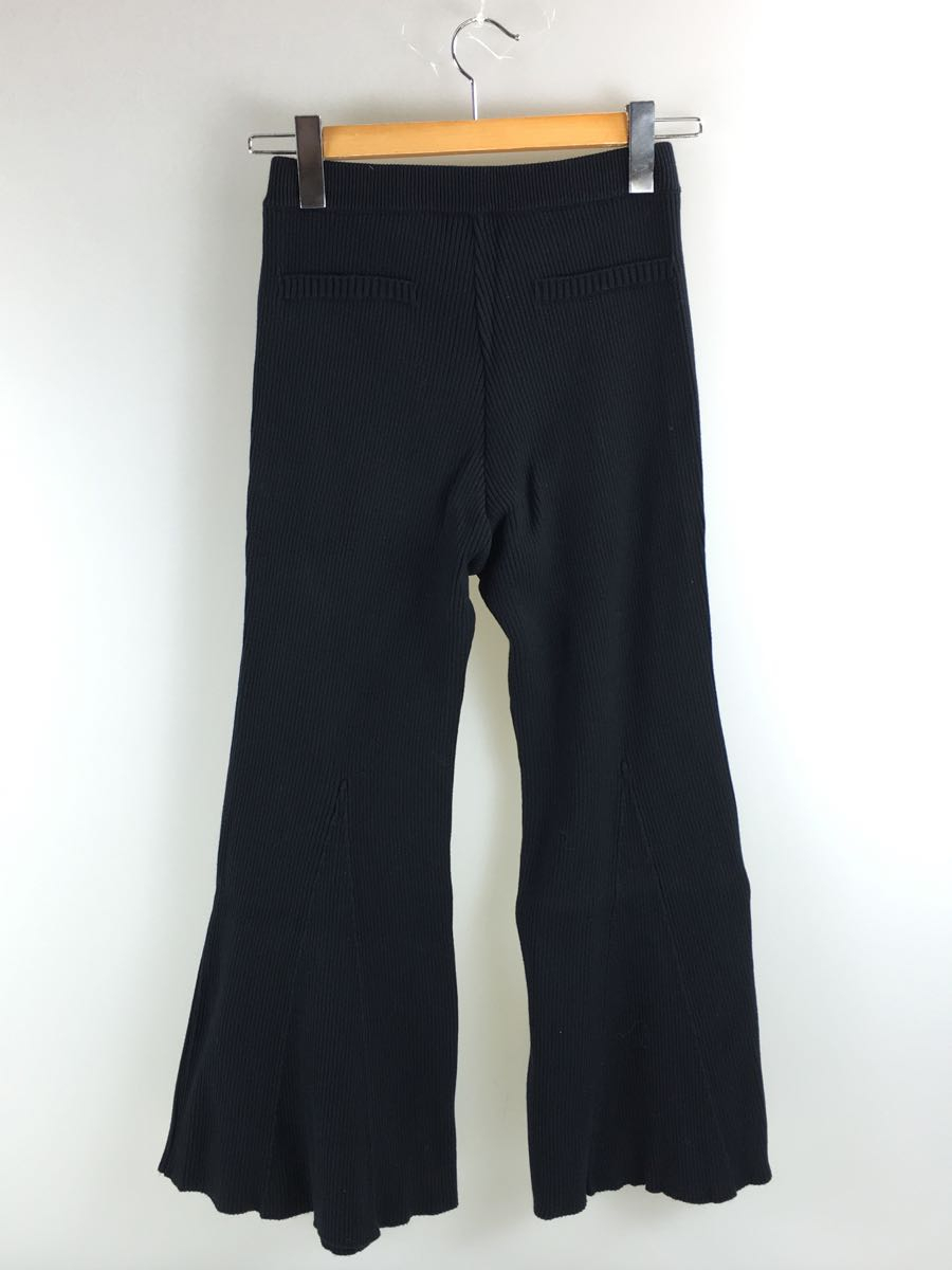 AKIRA NAKA◆21SS/Carmela flare knit pants/ワイドパンツ/1/コットン/BLK_画像2