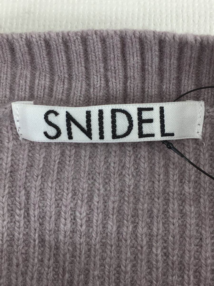 SNIDEL◆21AW/ディフォーメーションニットプルオーバー/セーター(厚手)/one/ナイロン/PNK_画像3