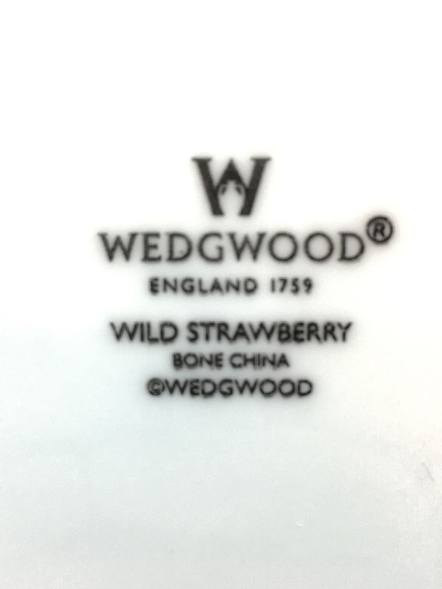 WEDGWOOD◆WEDGWOOD/ウェッジウッド/wild strawberry/プレート/皿/八角_画像7