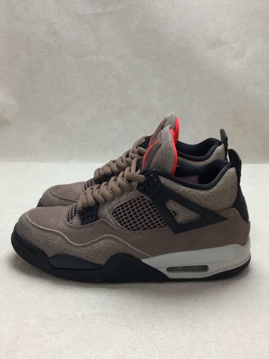 NIKE◇AIR JORDAN 4 RETRO_エアジョーダン 4 レトロ/26.5cm/GRY