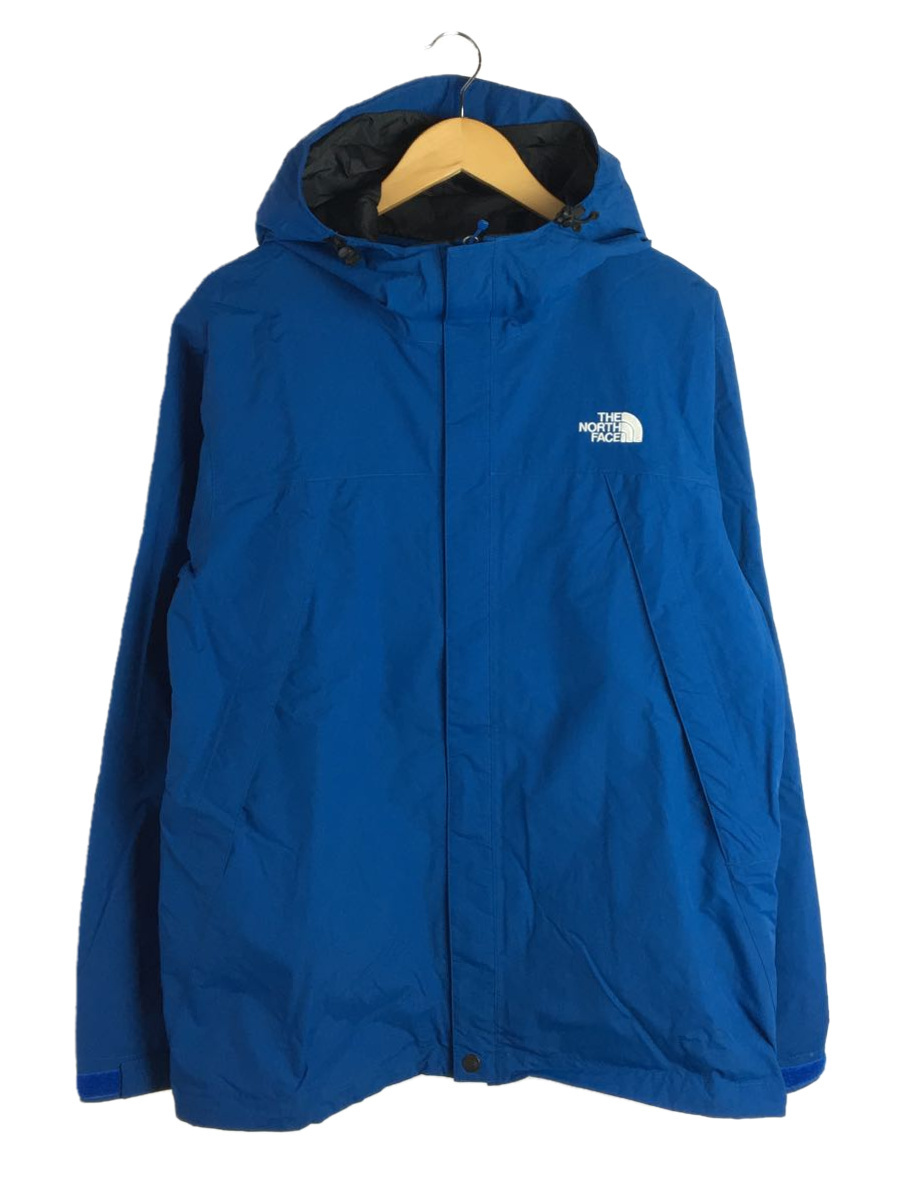 THE NORTH FACE◆SCOOP JACKET_スクープジャケット/XL/ナイロン/BLU