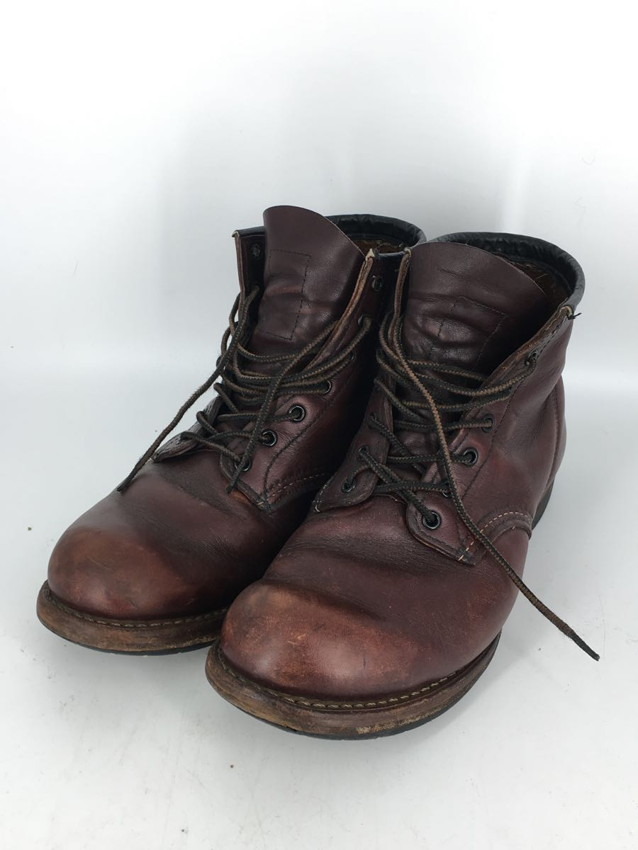 RED WING◆レースアップブーツ・ベックマンラウンド/26cm/BRD/レザー_画像2