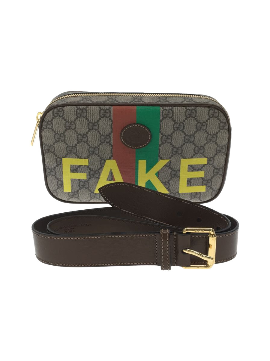 GUCCI◇ウエストバッグ/PVC/BRW/総柄 www.anac-mali.org
