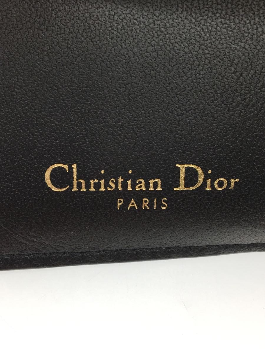 Christian Dior◇30 MONTAIGNE/ロータスウォレット/カーフスキン/3