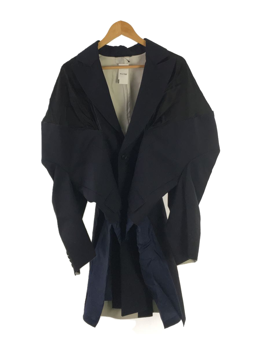 TOGA VIRILIS TOGA ARCHIVES◇Wool mohair wide shoulder coat/コート