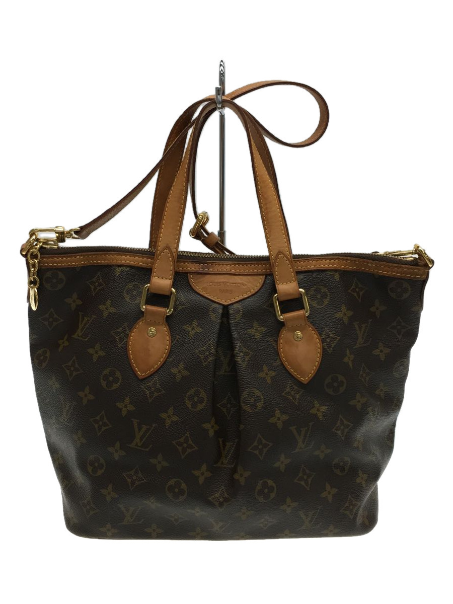 LOUIS VUITTON◇パレルモPM_モノグラム_BRW/PVC/BRW nefjamaica.org