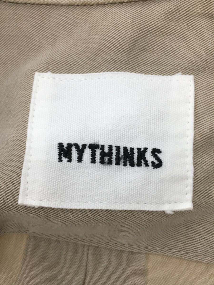 MYTHINKS◆長袖シャツ/XS/-/BRW_画像3