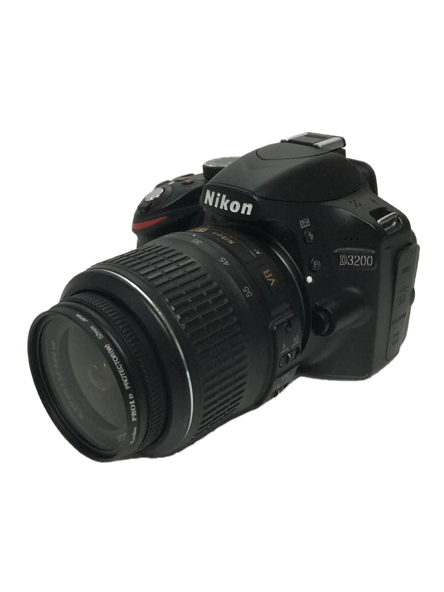 Nikon◆デジタル一眼カメラ D3200 18-55 VR レンズキット [ブラック]