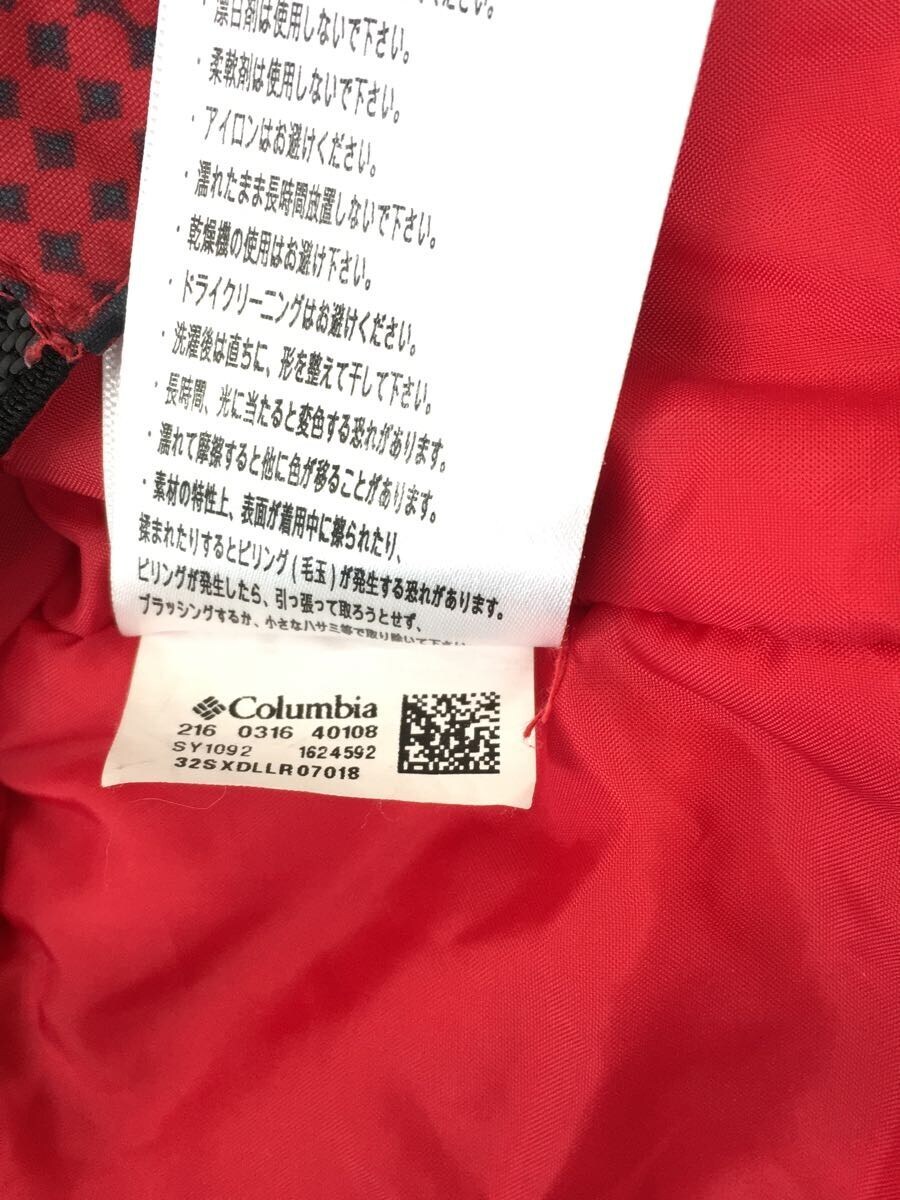 Columbia◆セットアップ/XS/RED/総柄_画像5