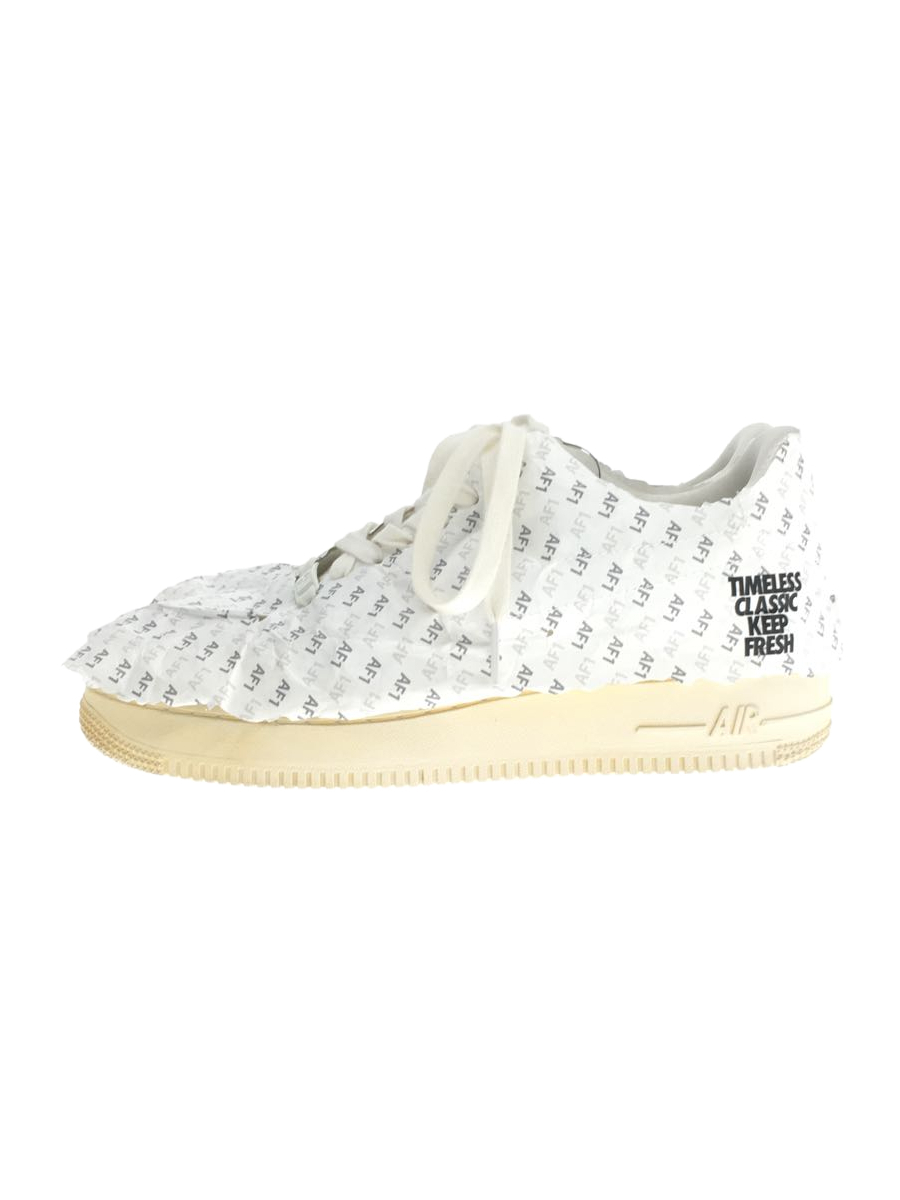 NIKE◆AIR FORCE 1 07 LV8 MADE YOU LOOK/ローカットスニーカー/25cm/WHT