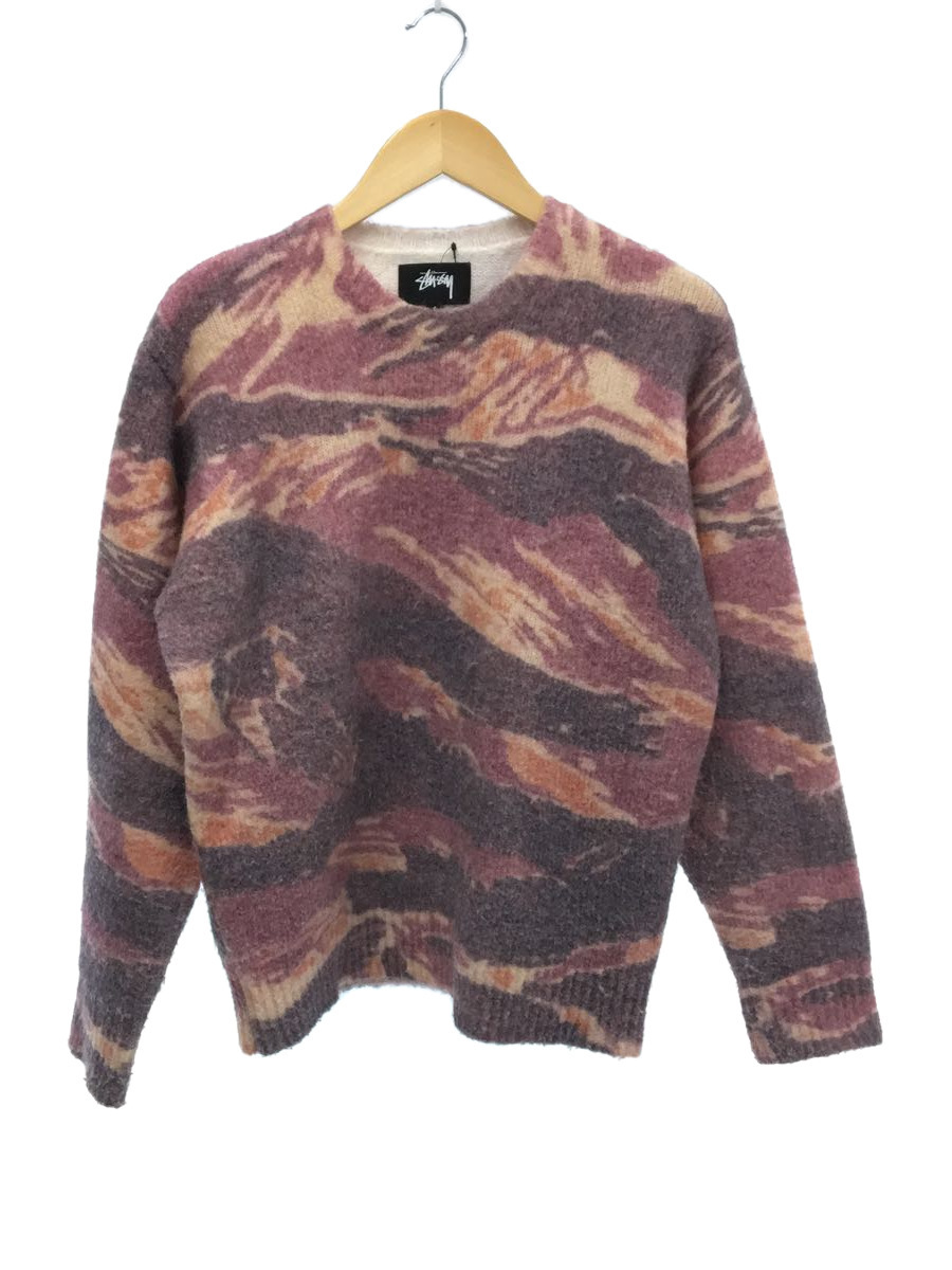第一ネット STUSSY◇TIGRIS PRINT SWEATER/モヘア混/セーター(厚手)/S