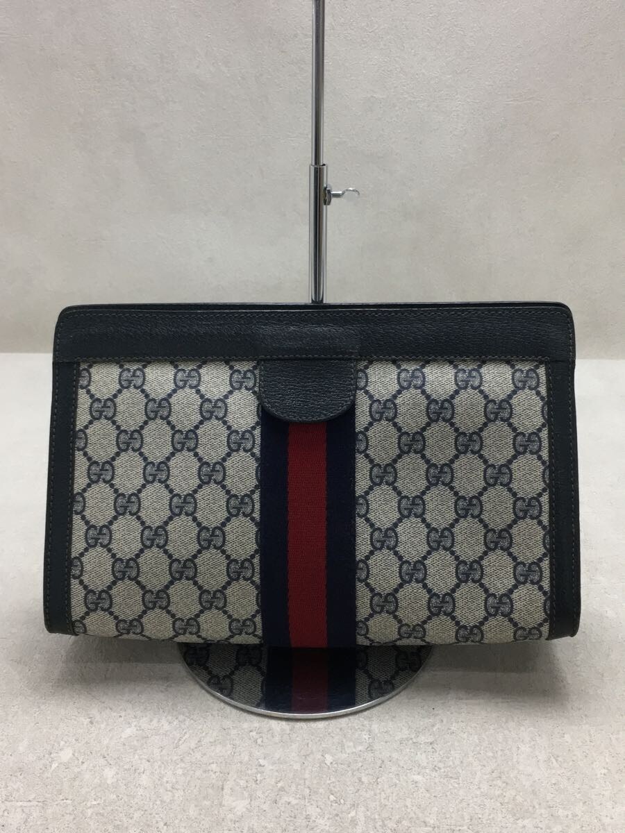 メーカー直売】 GUCCI◇クラッチバッグ/シェリーライン/GG柄/オールド