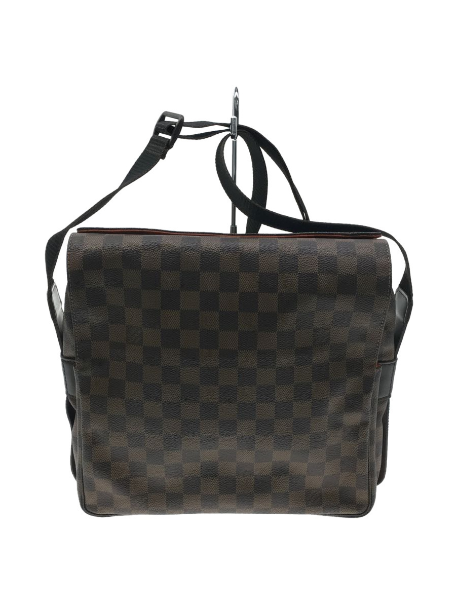 LOUIS VUITTON◇ナヴィグリオ_ダミエ・エベヌ_ブラウン/PVC/ブラウン