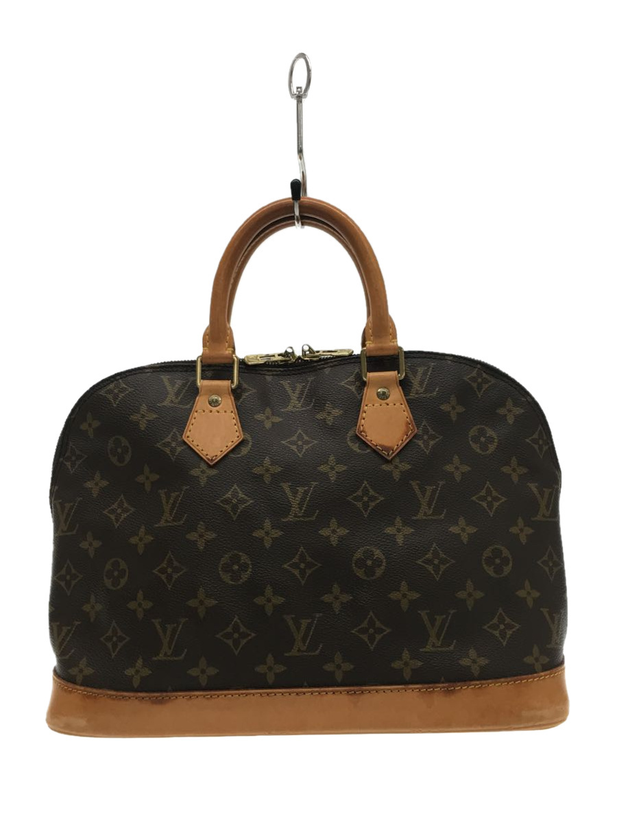 LOUIS VUITTON◇アルマPM_モノグラム_BRW/PVC/BRW//南京錠/M53151