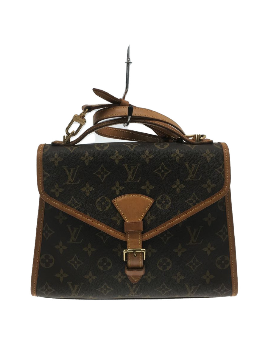 LOUIS VUITTON◆ベルエア_モノグラム_BRW/PVC/Ｍ51122/シリアルＳＬ0927