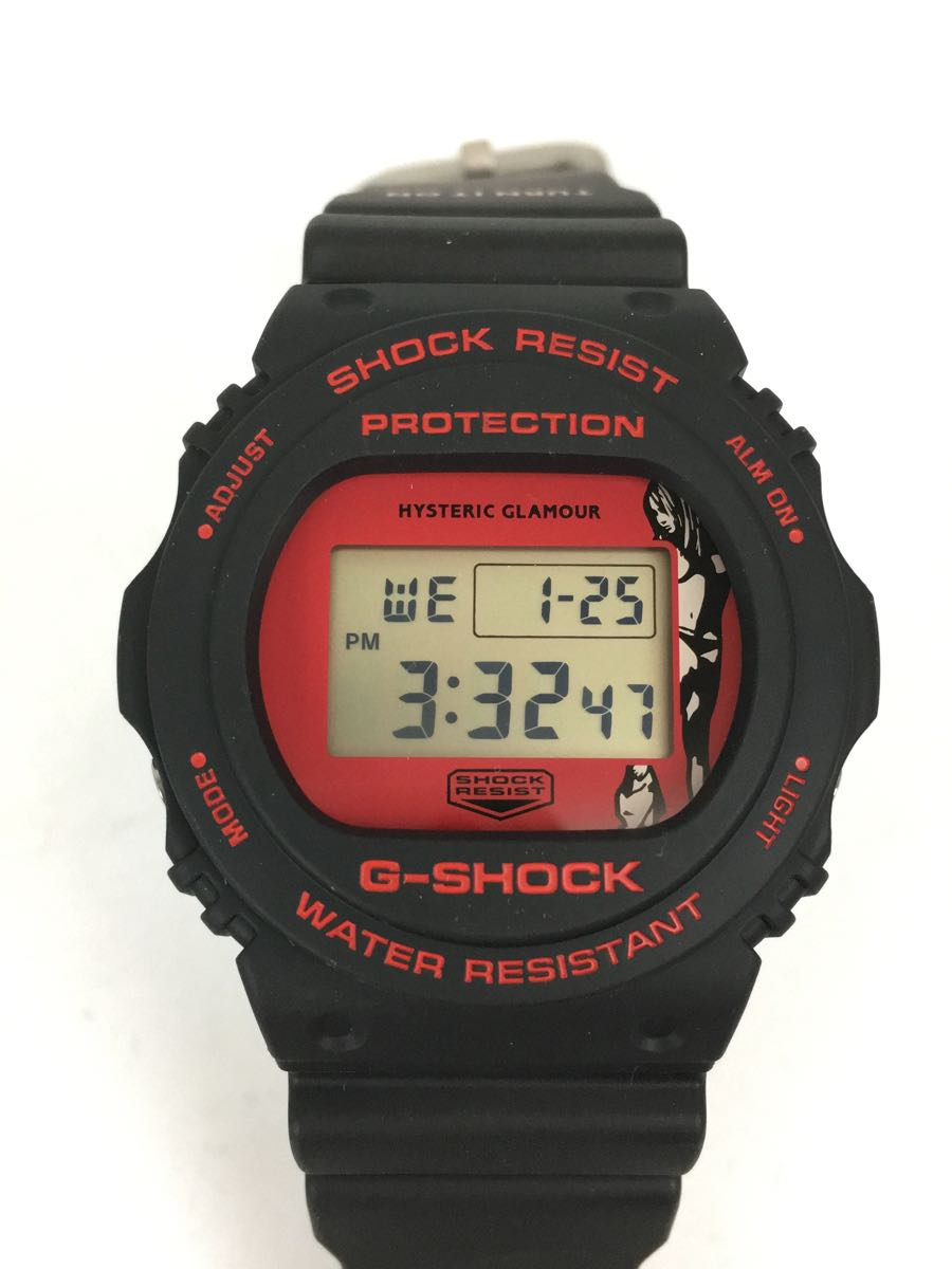 CASIO◆クォーツ腕時計・G-SHOCK/デジタル/ラバー/ブラック/DW-5750E/