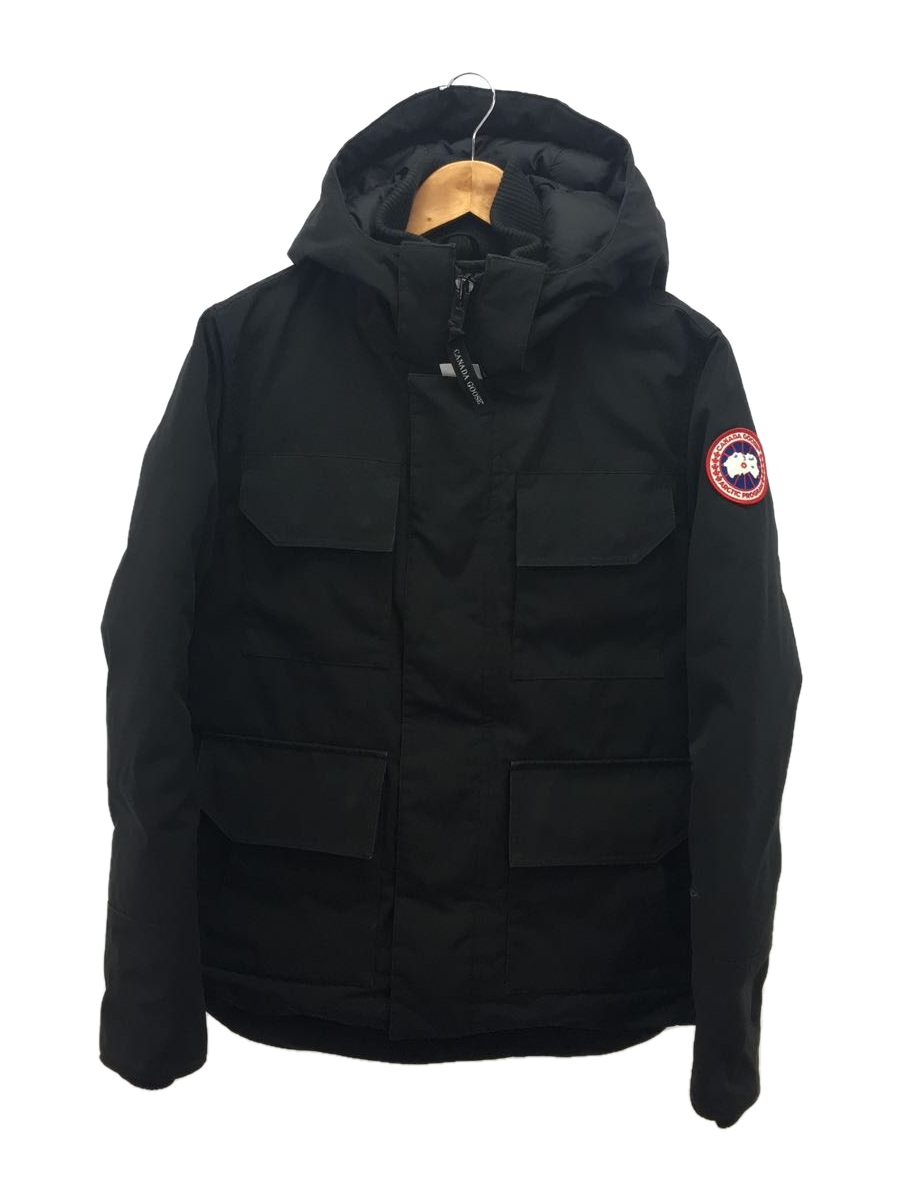 CANADA GOOSE◇ダウンジャケット/S/ポリエステル/BLK/メイトランド
