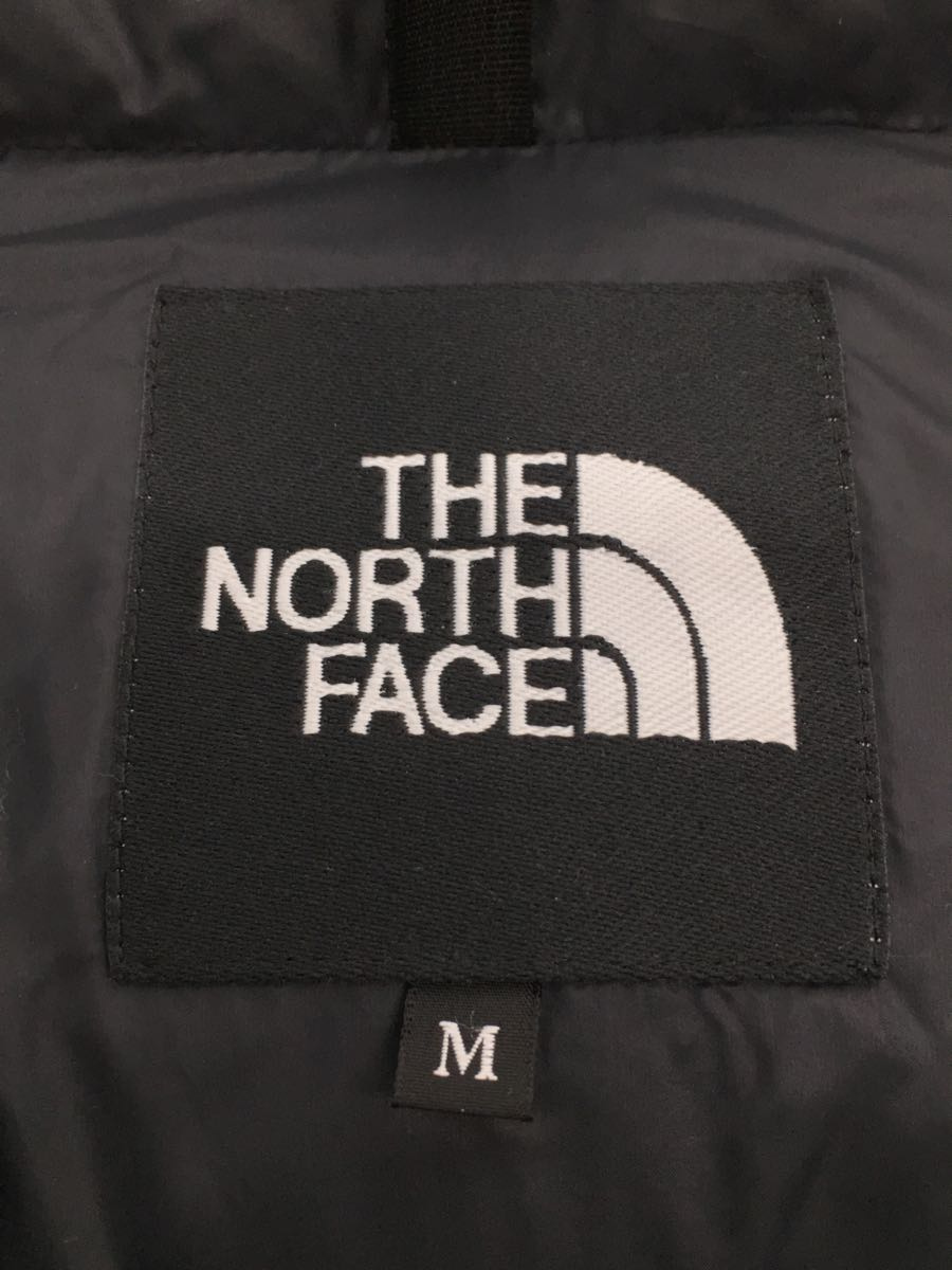 THE NORTH FACE◆NUPTSE JACKET_ヌプシジャケット/M/ナイロン/KHK/カモフラ/補修有_画像3