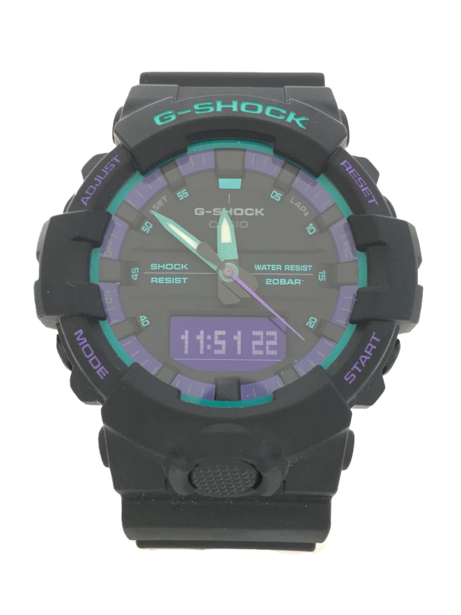 CASIO◆2019年モデル/カシオ/クォーツ腕時計/G-SHOCK/GA-800-1AJF/デジアナ/BLK