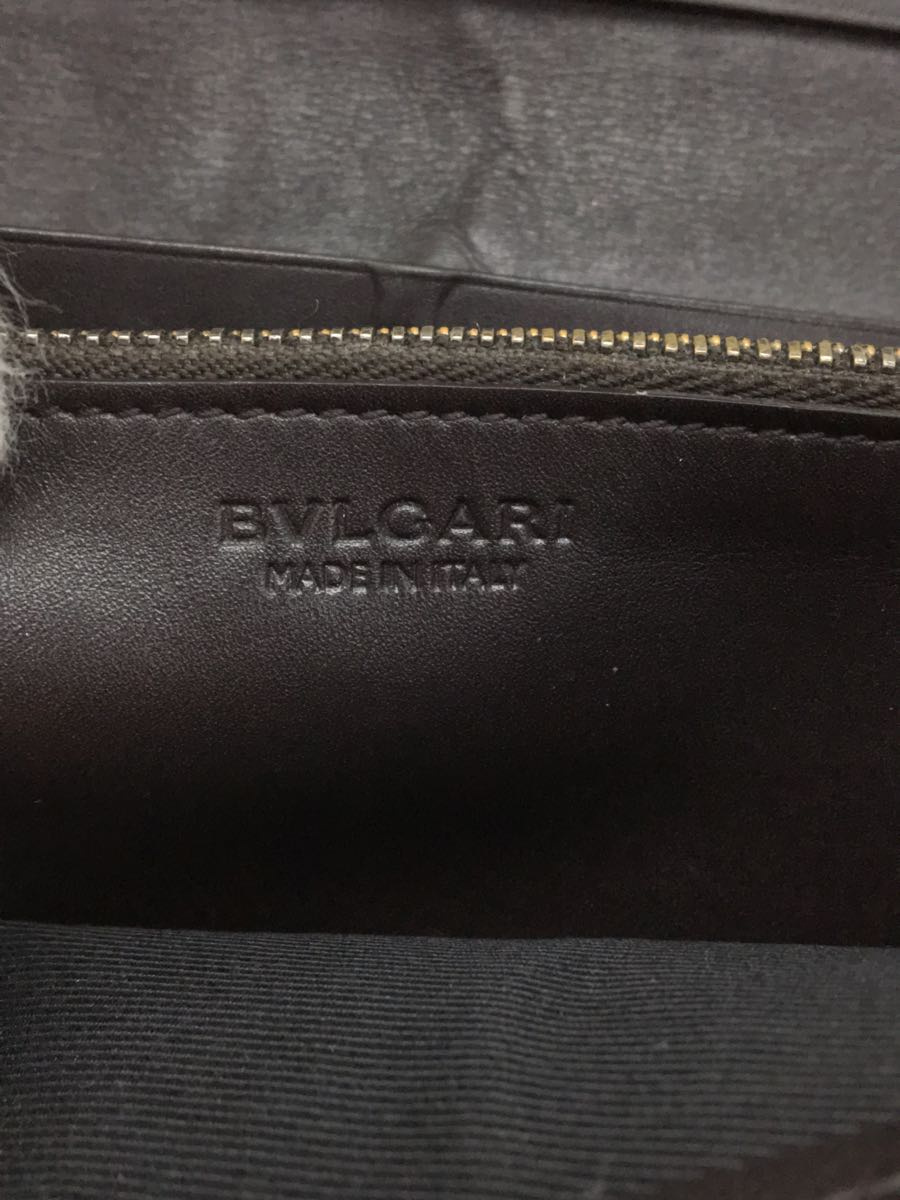 BVLGARI◆長財布/レザー/メンズ_画像3