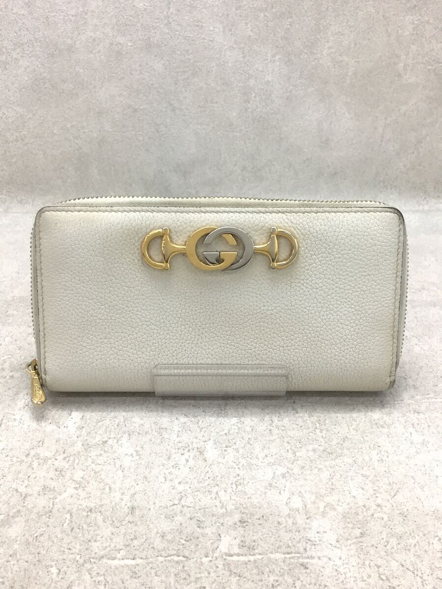 最適な価格 GUCCI◇長財布/レザー/CRM/レディース/ズゥミ/インター