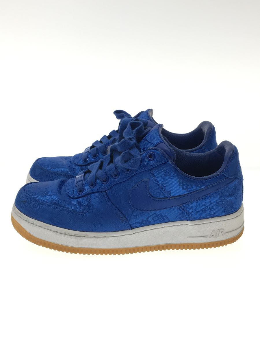 NIKE◆AIR FORCE 1 PRM/エアフォース/CJ5290-400/25.5cm/BLU/ナイキ