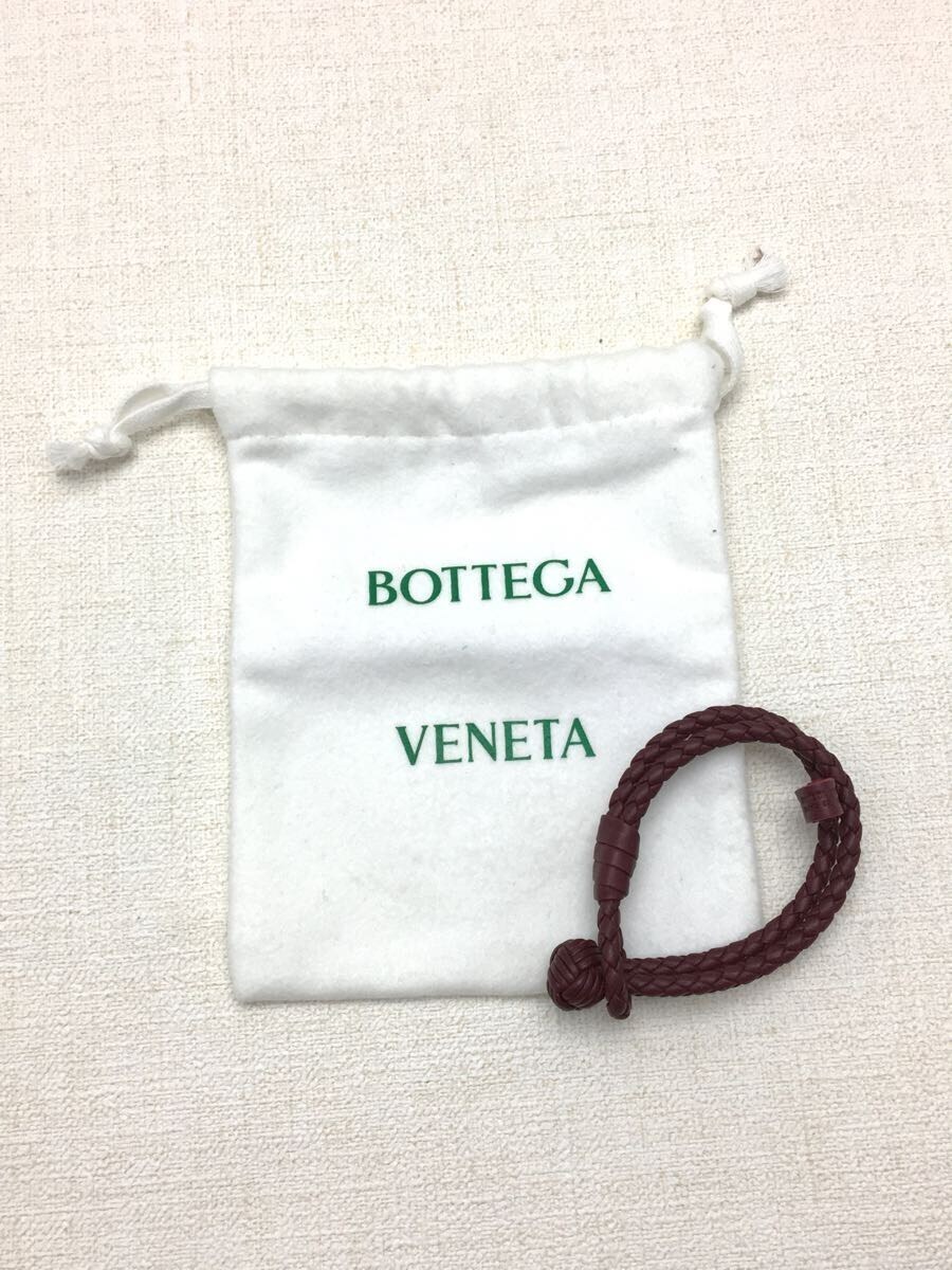 BOTTEGA VENETA◆ブレスレット/レザー/BRD/メンズ_画像4