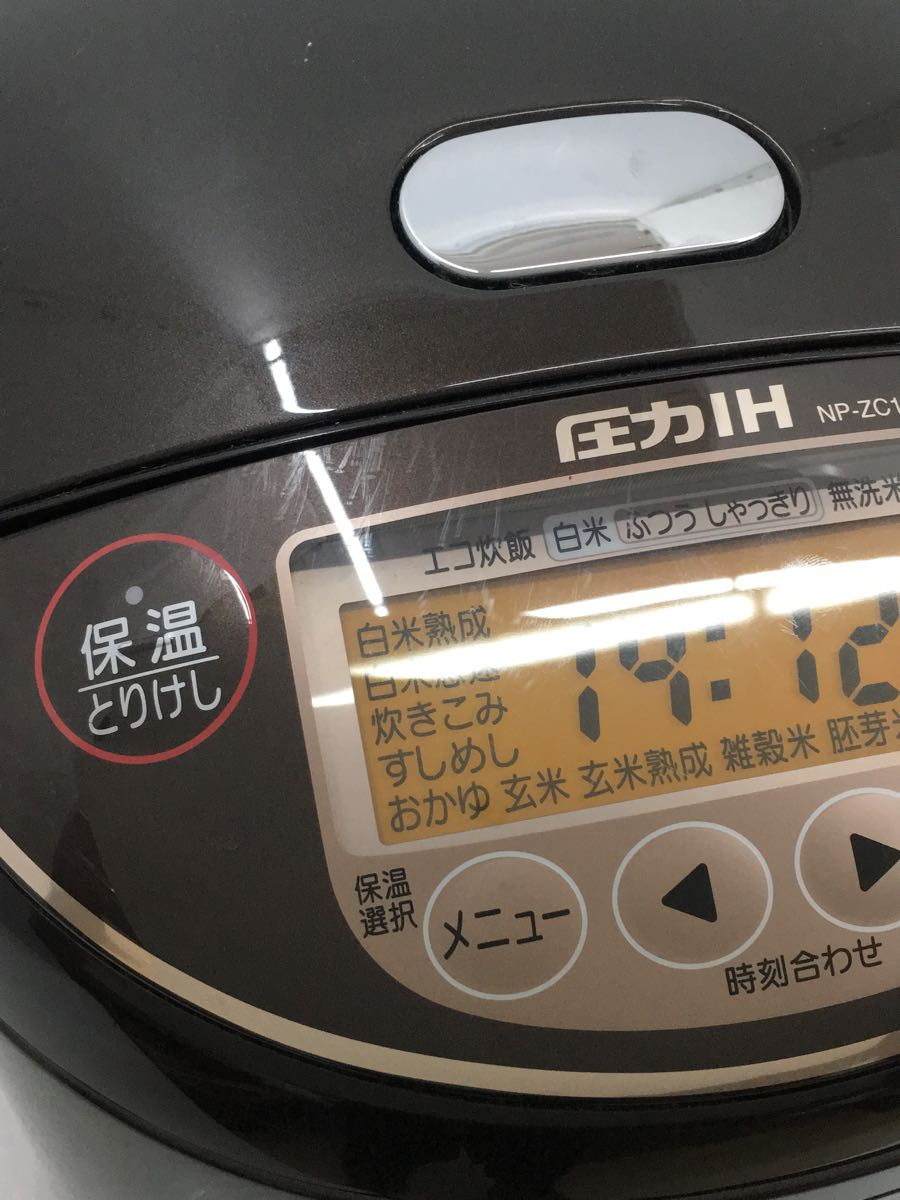 人気ショップが最安値挑戦!】 ZOJIRUSHI◇ジャー炊飯器/NP-ZC18KS
