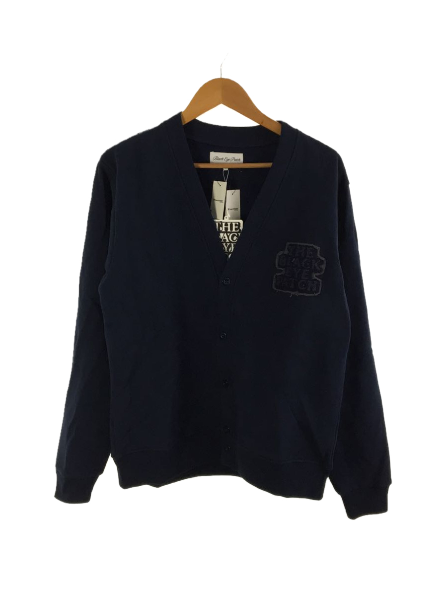 【売り切り御免!】 Blackeyepatch◆カーディガン(厚手)/M/コットン/NVY/無地/ロゴワッペンカーディガン カーディガン 【売り切り御免!】 Blackeyepatch◆カーディガン(厚手)/M/コットン/NVY/無地/ロゴワッペンカーディガン カーディガン