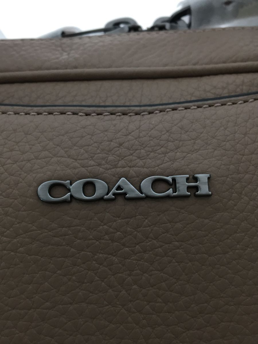 COACH◆バッグ/BEG/無地/C-8174/2WAY/グラハムストラクチャードブリーフマッシュルーム_画像5