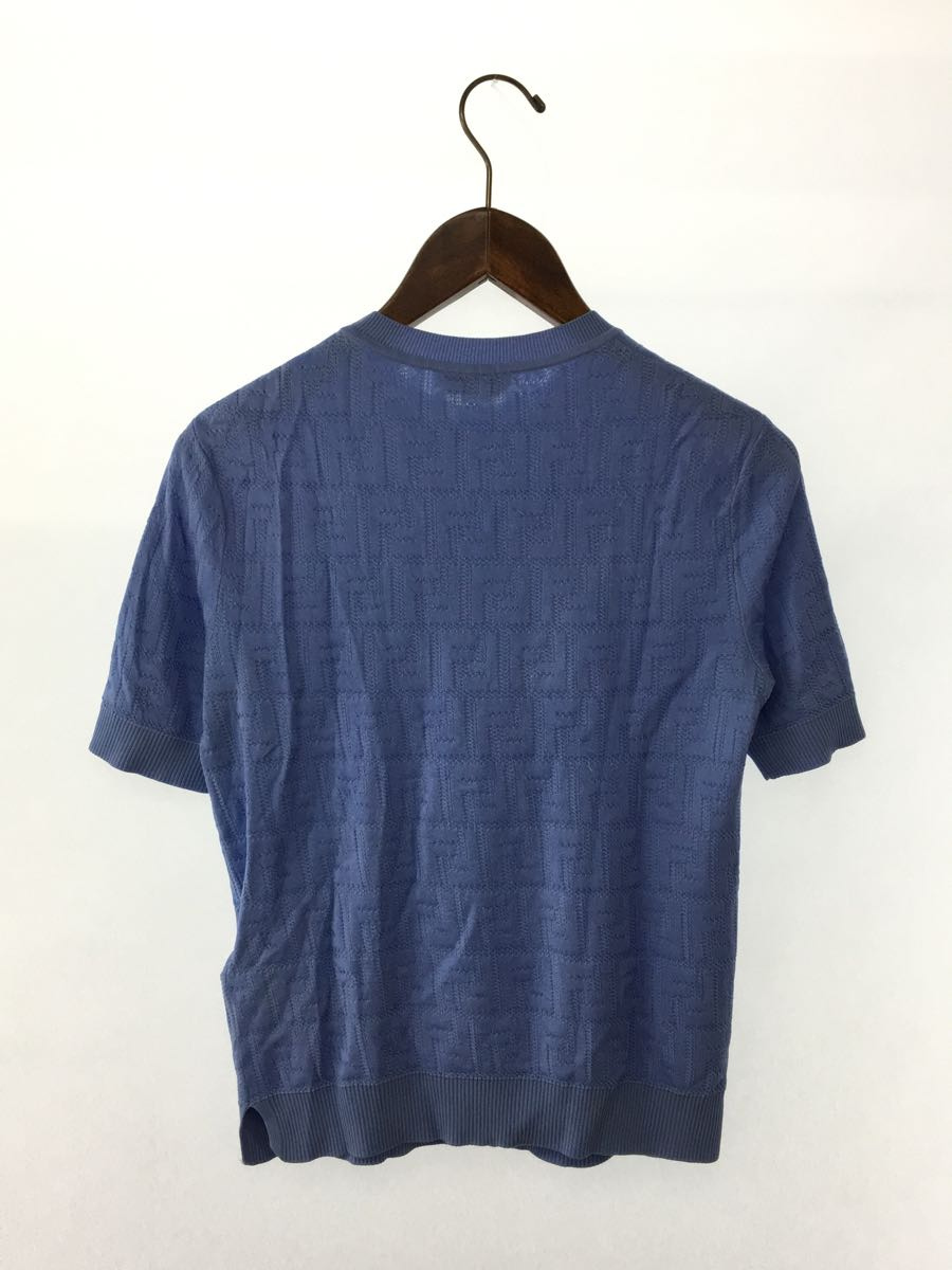 FENDI◇ズッカ/ニットトップス/カットソー/38/コットン/BLU