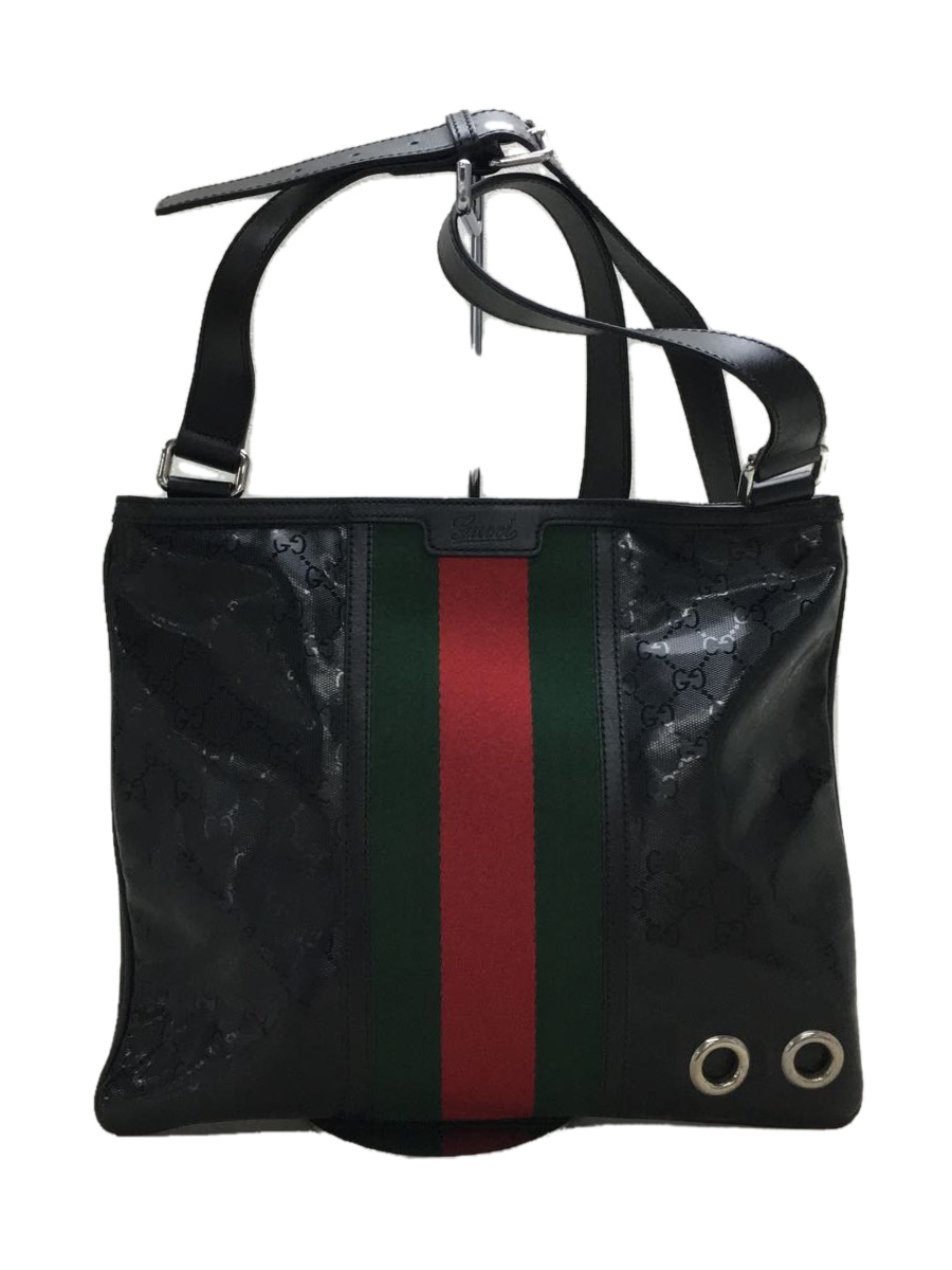 GUCCI◇ショルダーバッグ/-/BLK/総柄 www.anac-mali.org