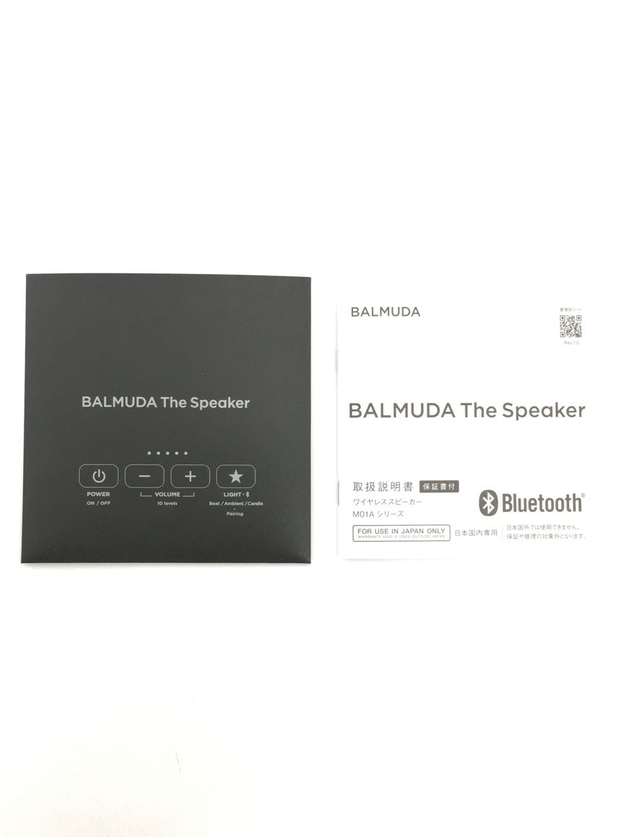 BALMUDA◆Bluetoothスピーカー M01A-BK_画像7