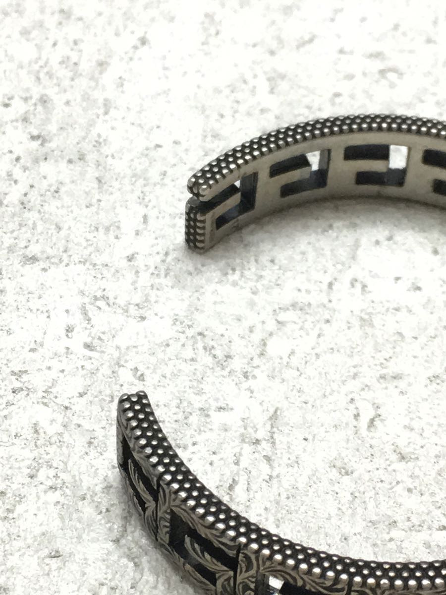 GUCCI◇バングル SV925 レディース Gキューブ スクエアG カフ