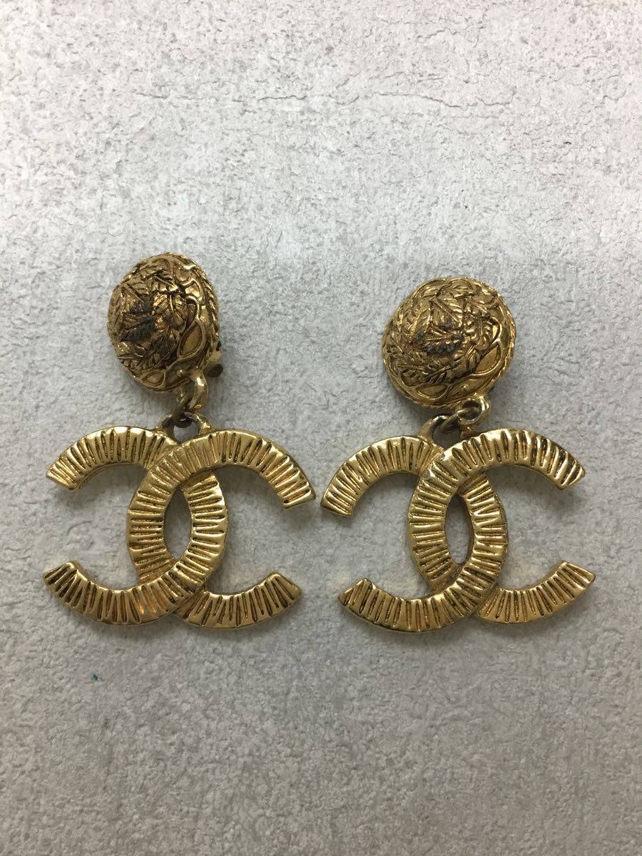 新品】 CHANEL◇CHANEL シャネル イヤリング/GLD/レディース/ココ