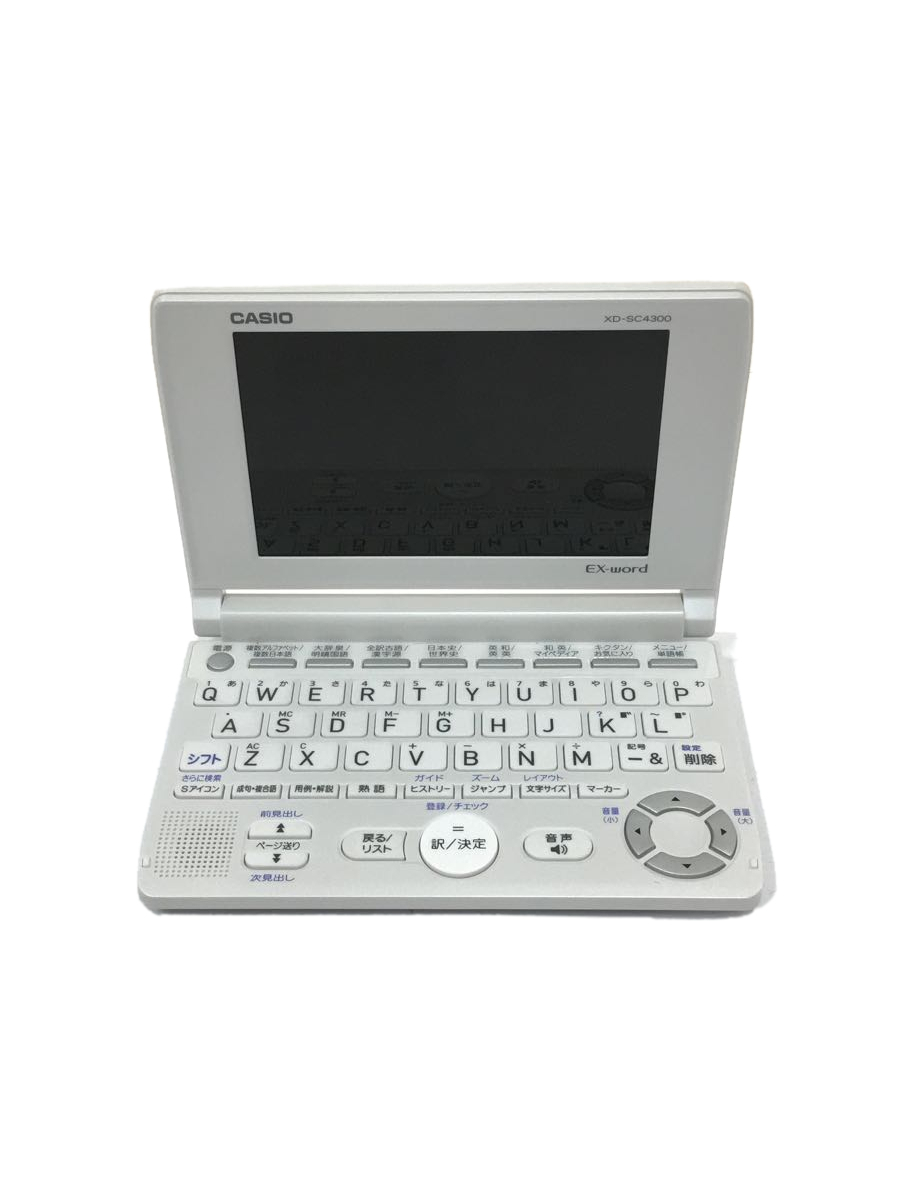 カシオ 電子辞書 エクスワード XD-SW6400BK フランス語SDカード付き