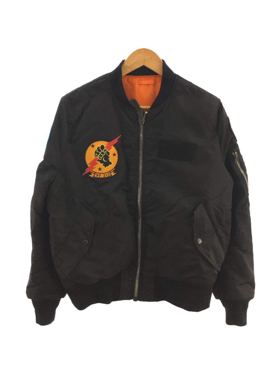 大量入荷 ALPHA INDUSTRIES◇×TOP GUN/フライトジャケット/-/ナイロン