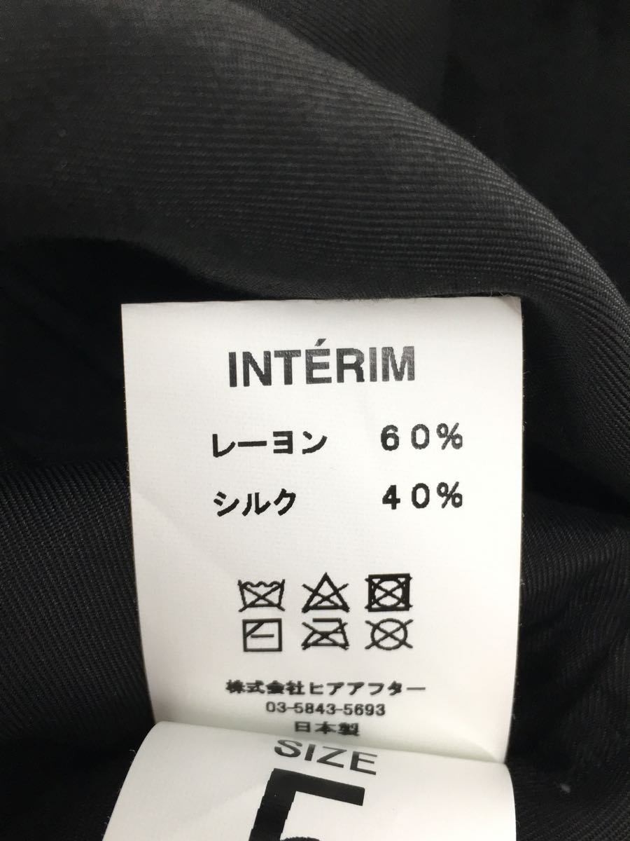 注目の BIG HYPER SILK SHIRTINTERIM/長袖シャツ/5/レーヨン/BLK