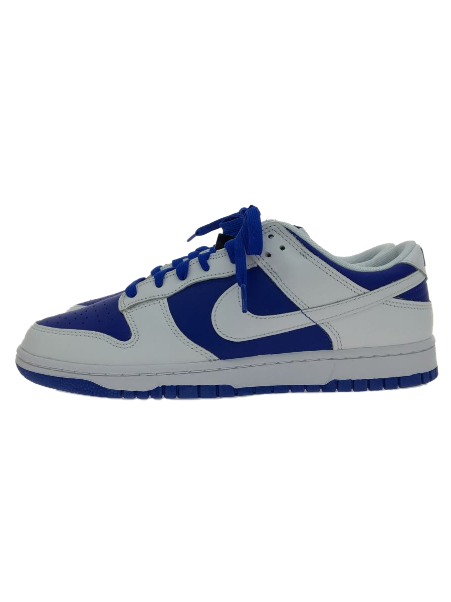 NIKE◆DUNK LOW/Racer Blue and White/ローカットスニーカー/28cm/BLU