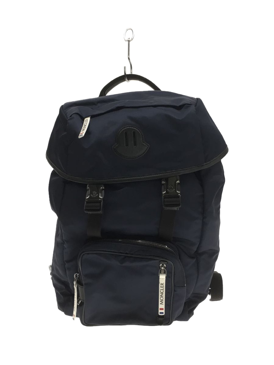 公式ショップ】 MONCLER◇CHUTE BACKPACK/リュック/ナイロン/BLK