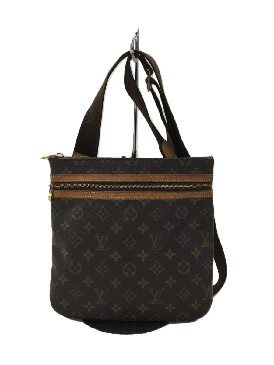 LOUIS VUITTON◇ポシェット・ボスフォール_モノグラム_BRW/PVC/BRW/総