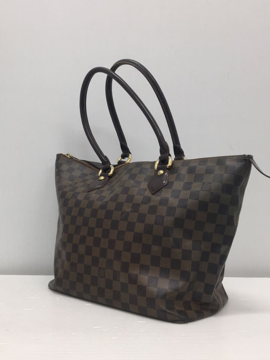 25％OFF】 LOUIS VUITTON◇サレヤPM_ダミエ・エベヌ_BRW/PVC/BRW