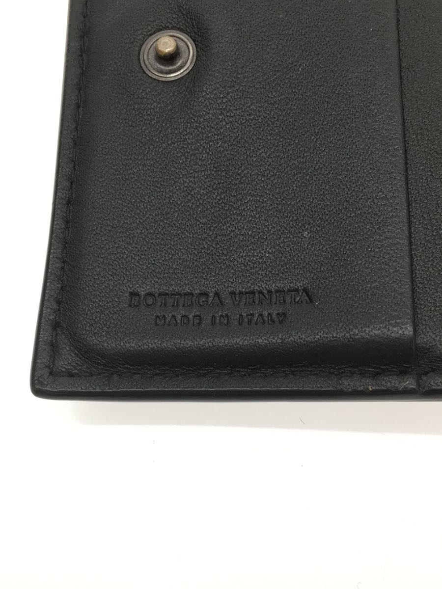 BOTTEGA VENETA◆533451/MADE IN ITALY/イントレチャート/2つ折り財布/レザー/ウォレット/中古_画像3