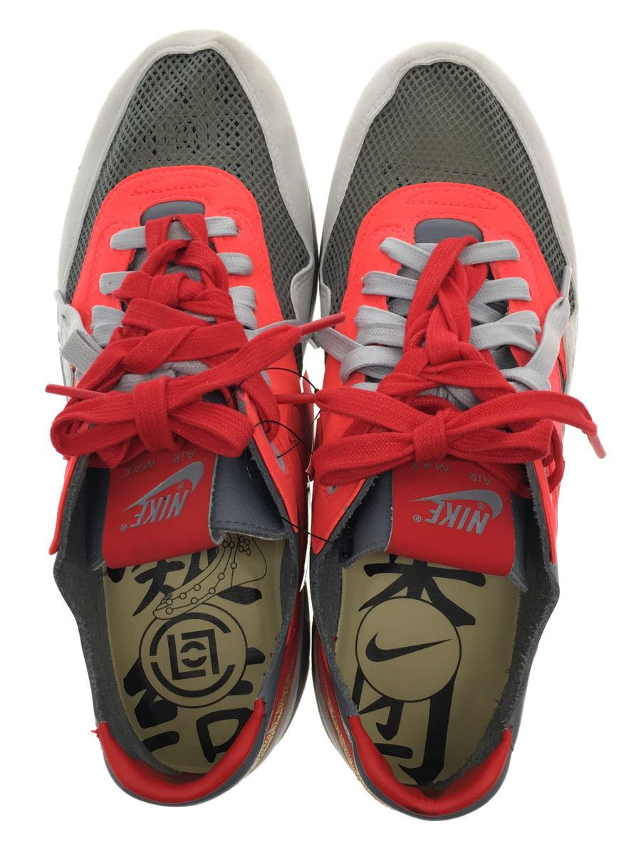 NIKE◆CLOT X AIR MAX 1 KISS OF DEATH_クロットXエアマックス ワンキスオブデス/27.5cm_画像3