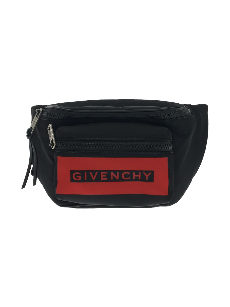 GIVENCHY◆ロゴボディバッグ/ウエストバッグ/ブラック_画像1