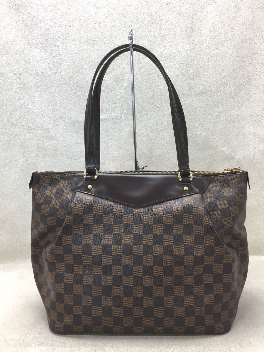 LOUIS VUITTON◆ウェストミンスターGM_ダミエ・エベヌ_BRW/PVC/BRW_画像4