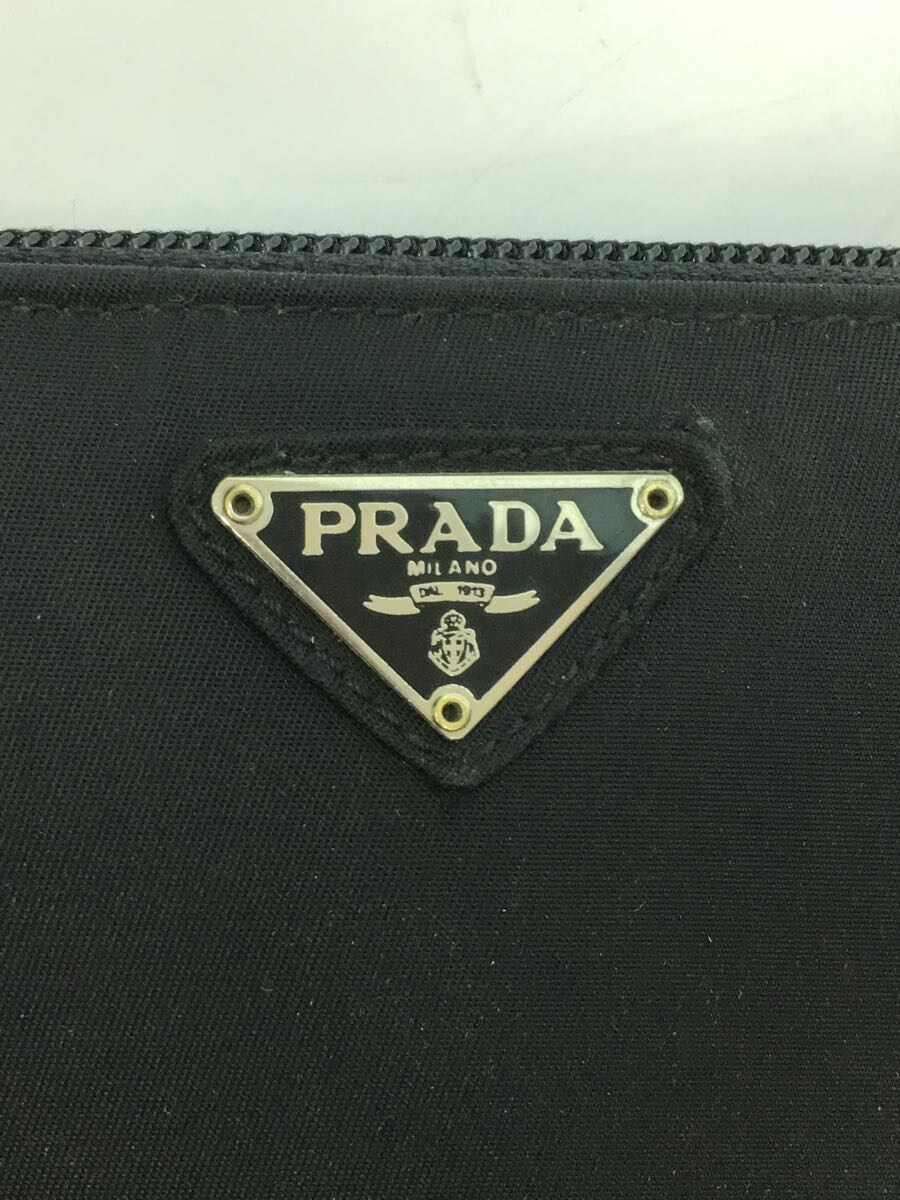 PRADA◆PRADA プラダ/1ml506/長財布/ナイロン/BLK/レディース_画像3